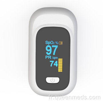 Sonde d&#39;oxymètre de pouls du bout des doigts pour oxymètre de soins de santé